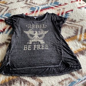 Distressed Rebel Tee
